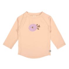 T-Shirt anti-UV Manches-Longues Lässig Poisson Pêche