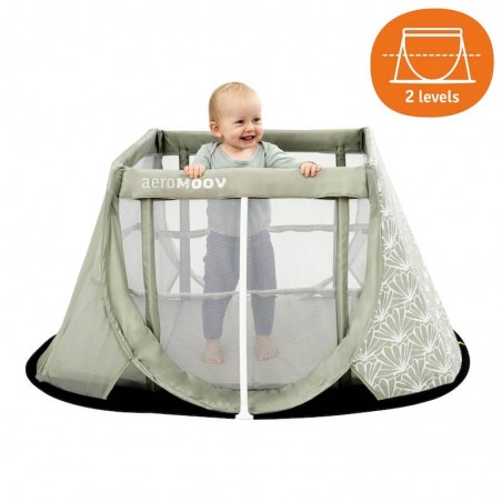 Couette de lit bébé 60x120 cm vert-olive · 606-127 Espuma do mar