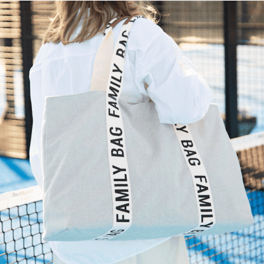 Family bag signature collection - Off white - Childhome