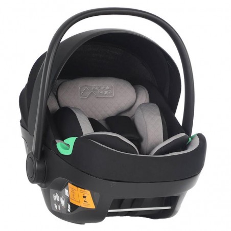Pack Poussette Double Duet V3.2 Black + 2 Coques Protect Mountain Buggy