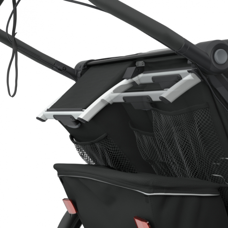 Remorque De Vélo Thule Chariot Sport 2 Places - Double Usage - Noire - Neuve