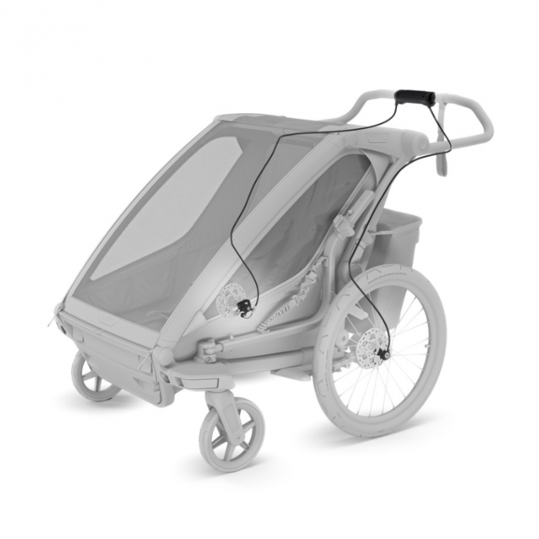 Remorque vélo bébé - Le vélo en image
