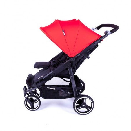 Easy Twin 3S Light Chassis Noir Poussette Double Réversible + Habillage Pluie Baby Monsters Baby Monsters - 22