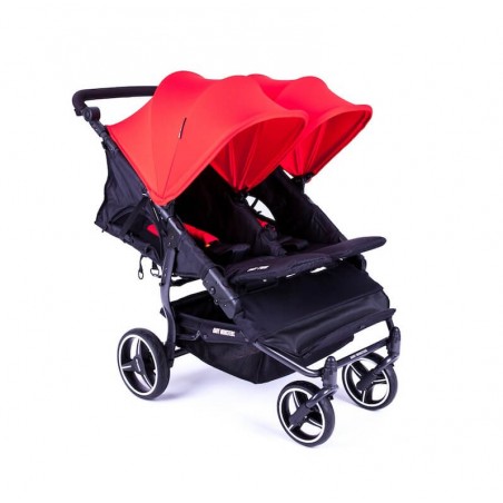 Easy Twin 3S Light Chassis Noir Poussette Double Réversible + Habillage Pluie Baby Monsters Baby Monsters - 18