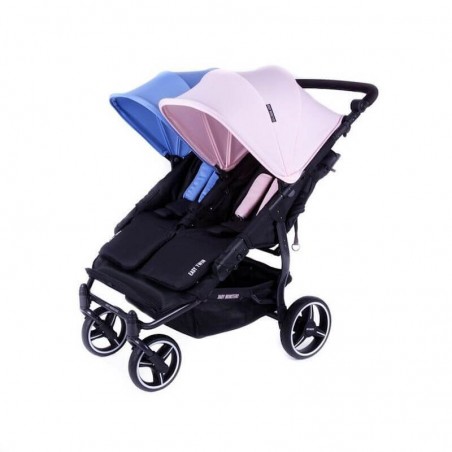 Easy Twin 3S Light Chassis Noir Poussette Double Réversible + Habillage Pluie Baby Monsters Baby Monsters - 49