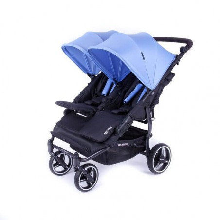 Easy Twin 3S Light Chassis Noir Poussette Double Réversible + Habillage Pluie Baby Monsters Baby Monsters - 61