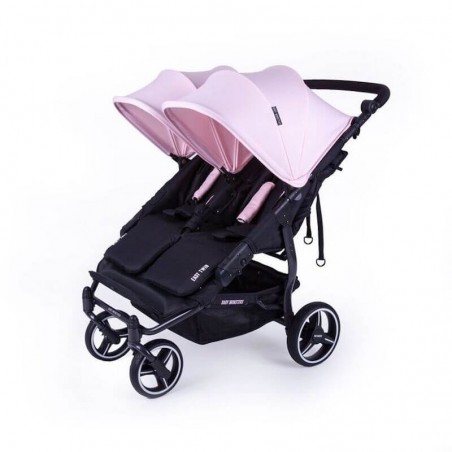 Easy Twin 3S Light Chassis Noir Poussette Double Réversible + Habillage Pluie Baby Monsters Baby Monsters - 67