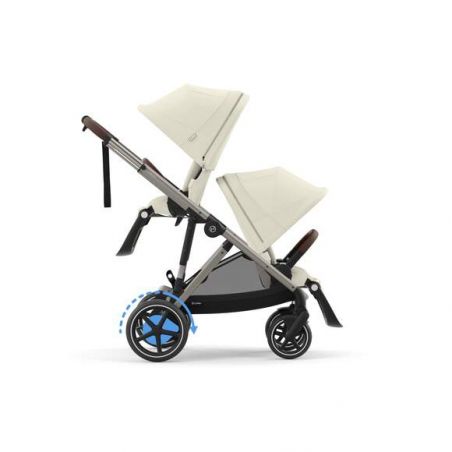 Poussette e-Gazelle S avec 2 Assises-Cybex