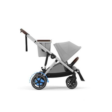 Poussette e-Gazelle S avec 2 Assises-Cybex