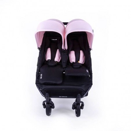 Easy Twin 3S Light Chassis Noir Poussette Double Réversible + Habillage Pluie Baby Monsters Baby Monsters - 66