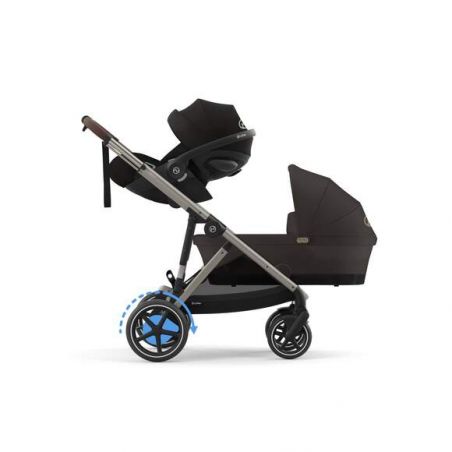 Poussette e-Gazelle S avec 2 Assises-Cybex
