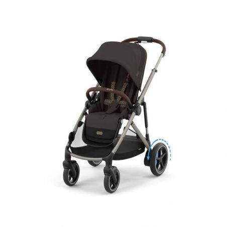 Poussette e-Gazelle S avec 2 Assises-Cybex