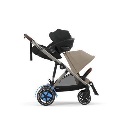 Poussette e-Gazelle S avec 2 Assises-Cybex