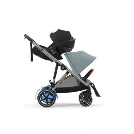 Poussette e-Gazelle S avec 2 Assises-Cybex