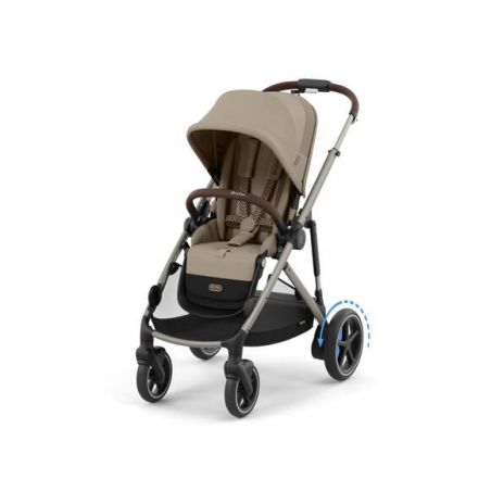 Poussette e-Gazelle S avec 2 Assises-Cybex