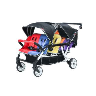 Poussette 6 places Lidoo H6E - Familidoo