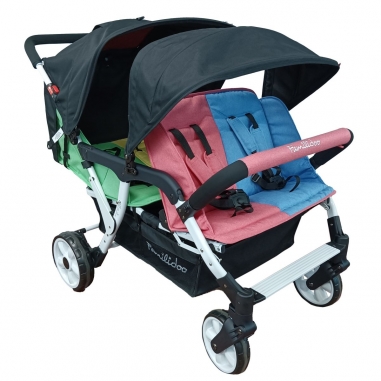 Poussette 4 places Lidoo City H4E...