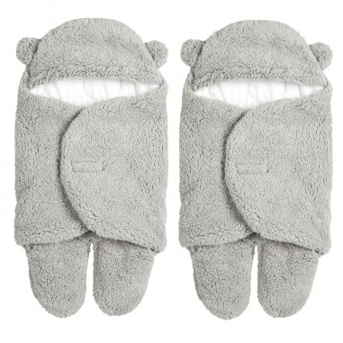 Pack duo chancelière polaire ourson...