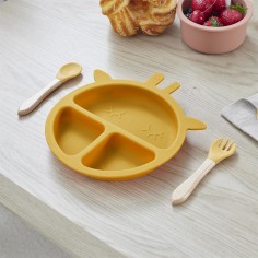 Assiette en silicone - Girafe 2