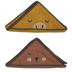 Pack duo cape de bain 75x75...