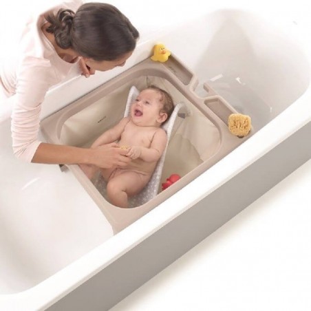 Bébé Baignoire Bébé Nacelle Enfants Pliable Pliable Bain Sûr 3 en