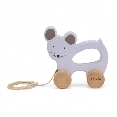 Jouet à tirer en bois Trixie - Souris