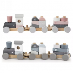 Pack jumeaux train à blocs...