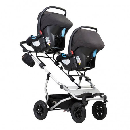 poussette pour jumeaux avec coque