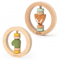 Pack Jumeaux 2 hochets rond...