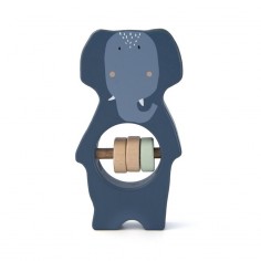 Hochet à perles en bois...