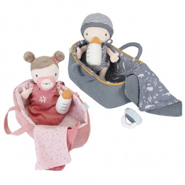 Pack Jumeaux 2 sets couffin et poupon...
