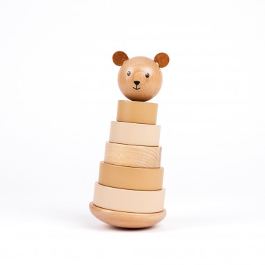 Tour d'anneaux à empiler - Ours...