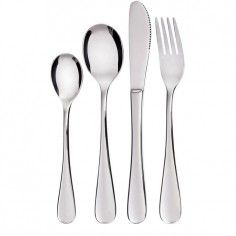 Set de 4 couverts enfant inox
