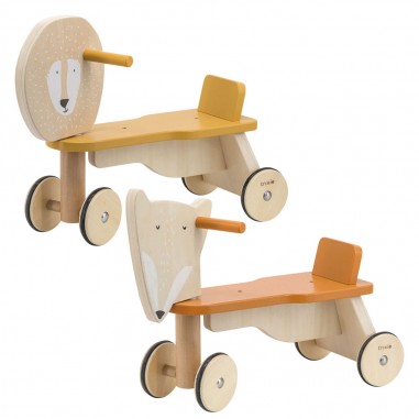 Pack Jumeaux 2 vélos en bois 4 roues...