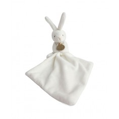 Doudou lapin mouchoir - 10... 2