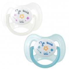 Pack jumeaux 2 tétines...