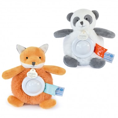 Pack Jumeaux 2 Peluches veilleuse...