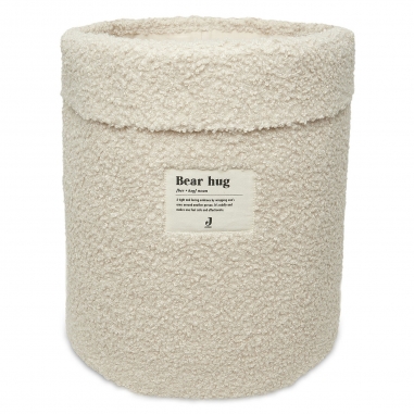 Panier de rangement boucle Naturel -...