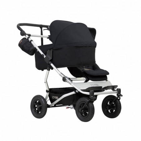 Pack Poussette Double Duet V3.2 Black + 2 Nacelles Carrycot Plus Mountain Buggy - 14