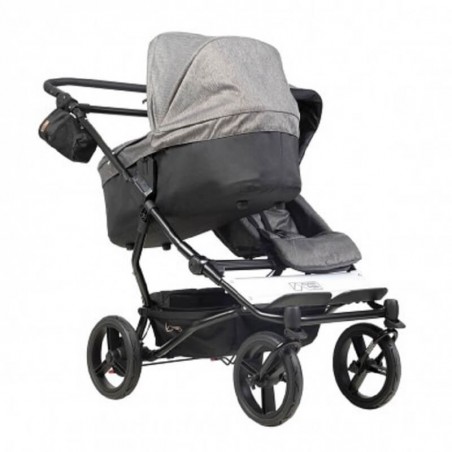 Pack Poussette Double Duet Luxury + 2 Nacelles Herringbone Luxury Mountain Buggy - 13