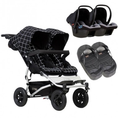 mountain buggy duet with cocoon