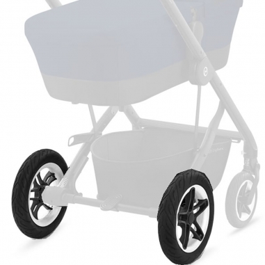 Set de 2 roues arrière pour poussette...