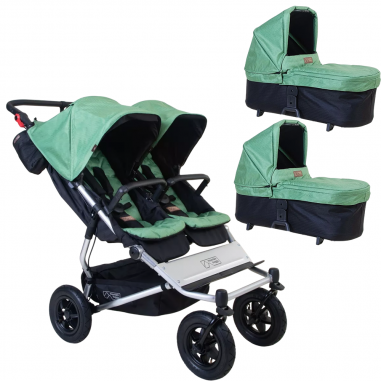 Pack duo double - Poussette double...