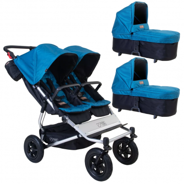 Pack duo double - Poussette double...
