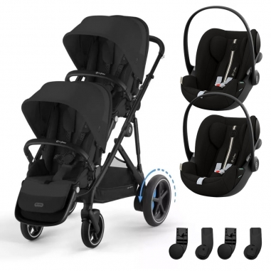 Pack Jumeaux poussette e-Gazelle S...