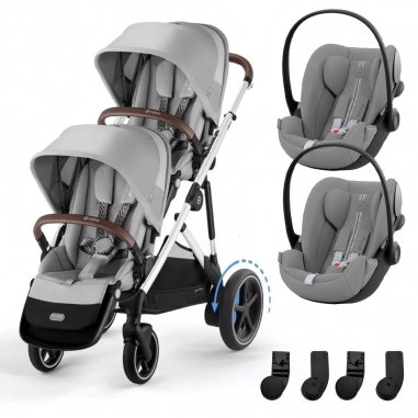Pack Jumeaux poussette e-Gazelle S...