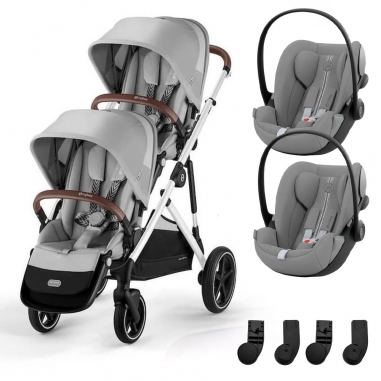 Pack Jumeaux poussette Gazelle S 2025...