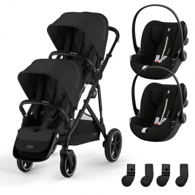 Pack Jumeaux poussette Gazelle S 2025...