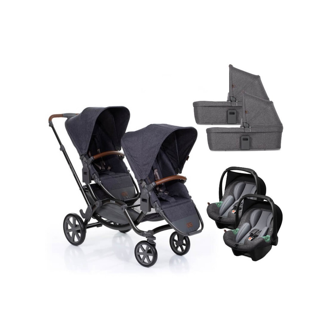 poussette trio abc design