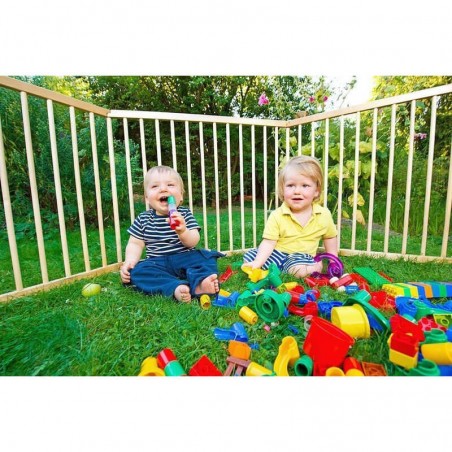 Parc One4all 1+7 jumeaux et multiples évolutif utilisable en barrière de sécurité Felibaby